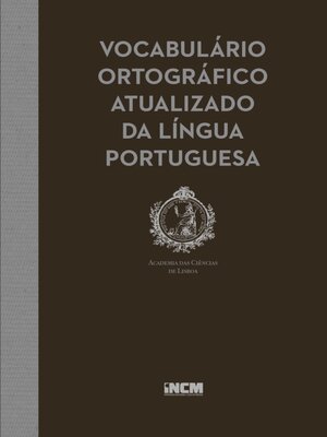 cover image of Vocabulário Ortográfico atualizado da Língua Portuguesa